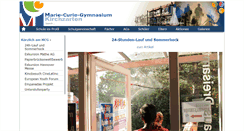 Desktop Screenshot of mcg-kirchzarten.de